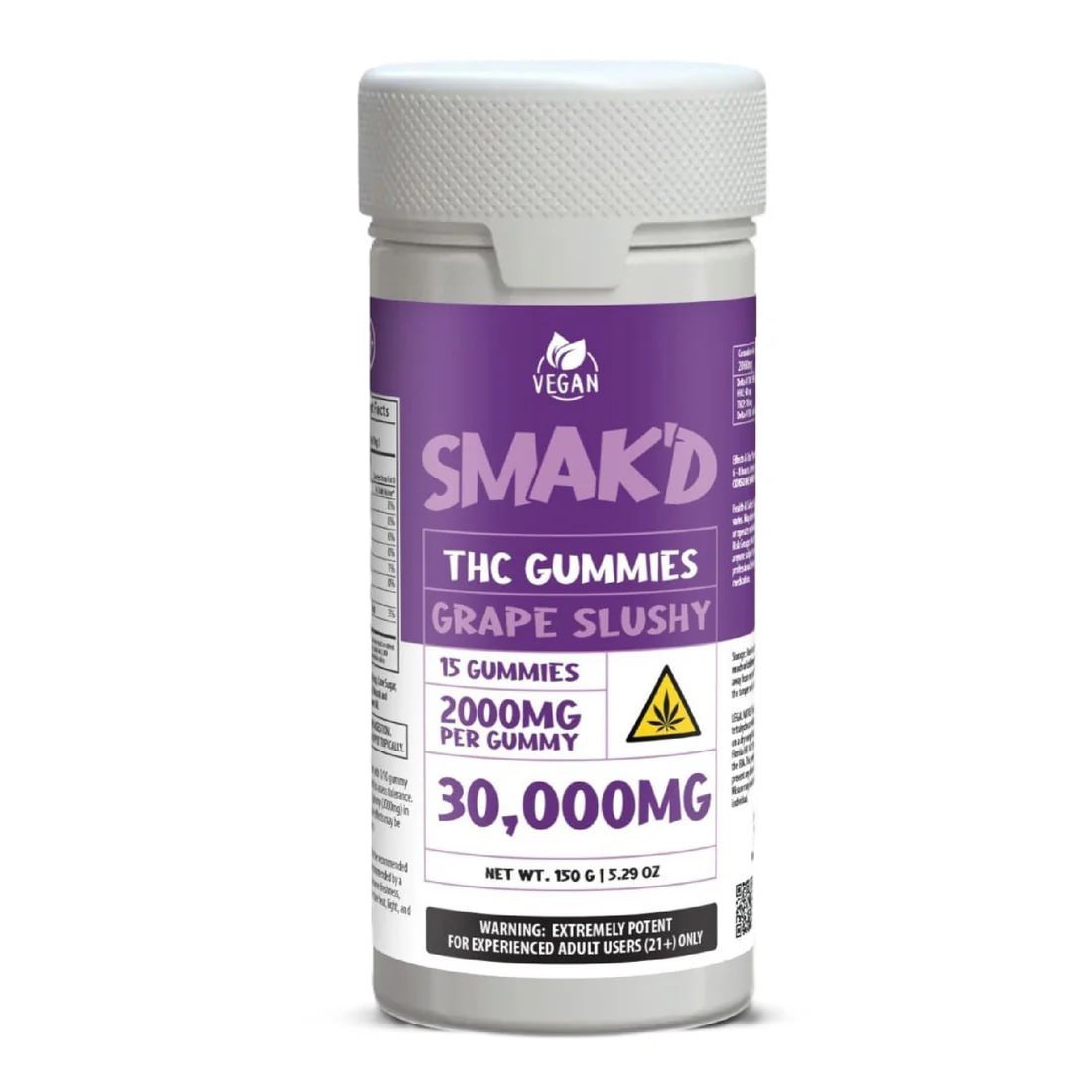 30000 5 Smak'd Exotic Blend Gummies