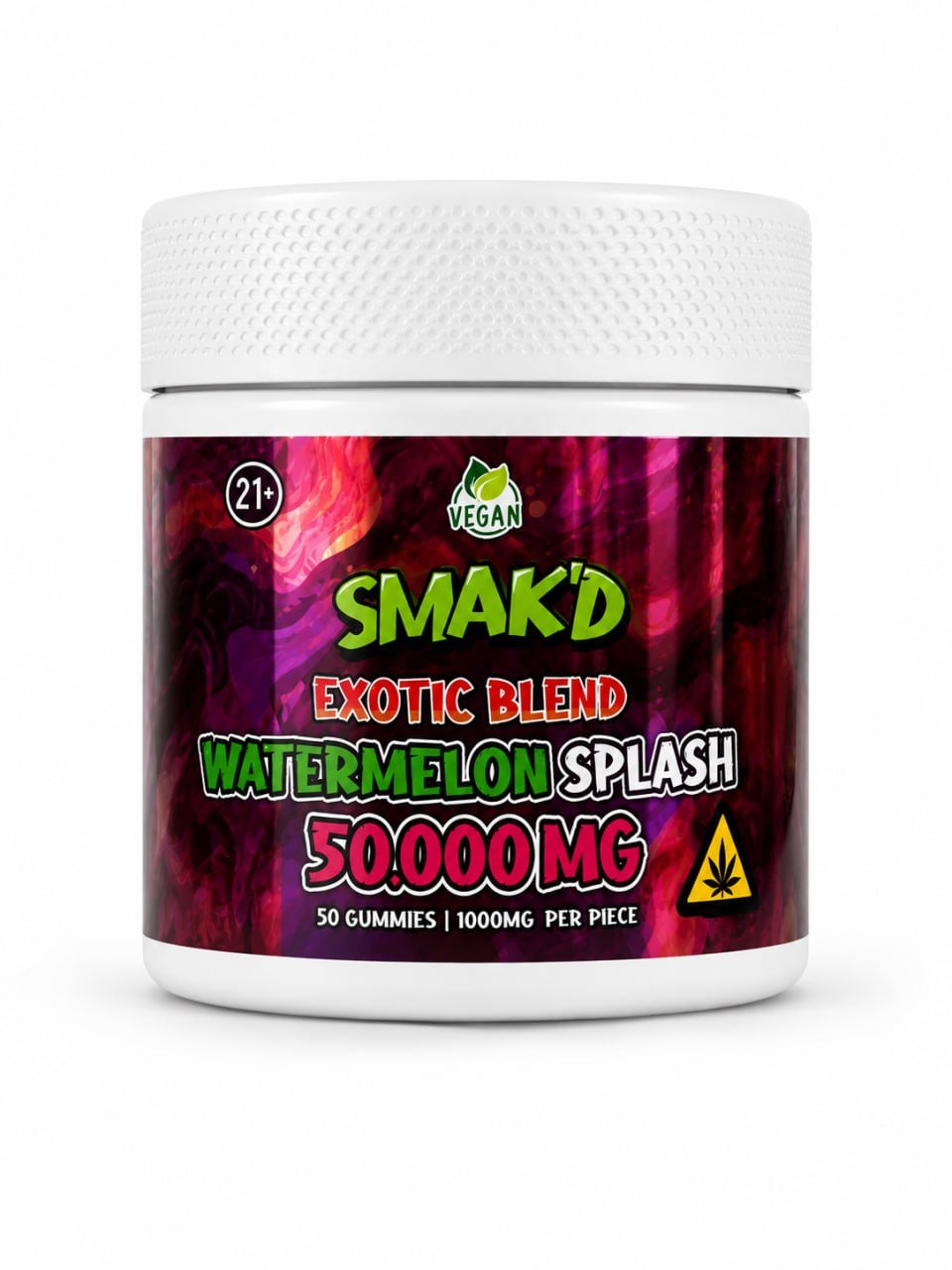 50000 4 Smakd Exotic Gummies